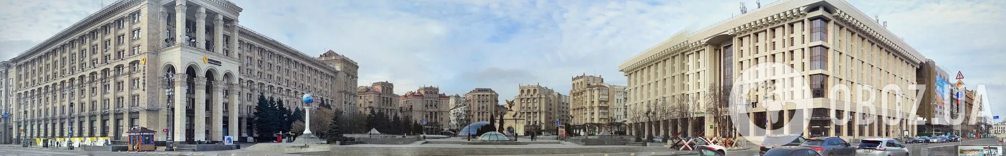 Майдан Незалежности. Современная фотография.