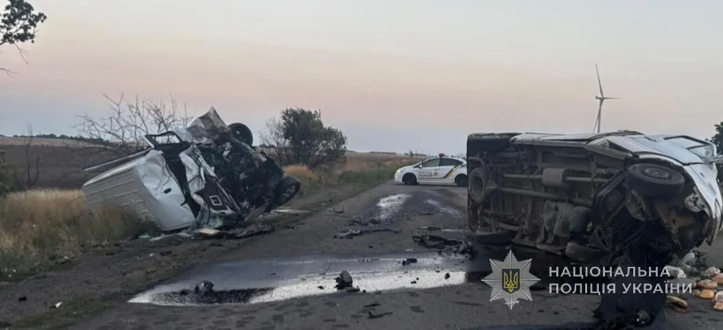Наслідки ДТП в Одеській області.