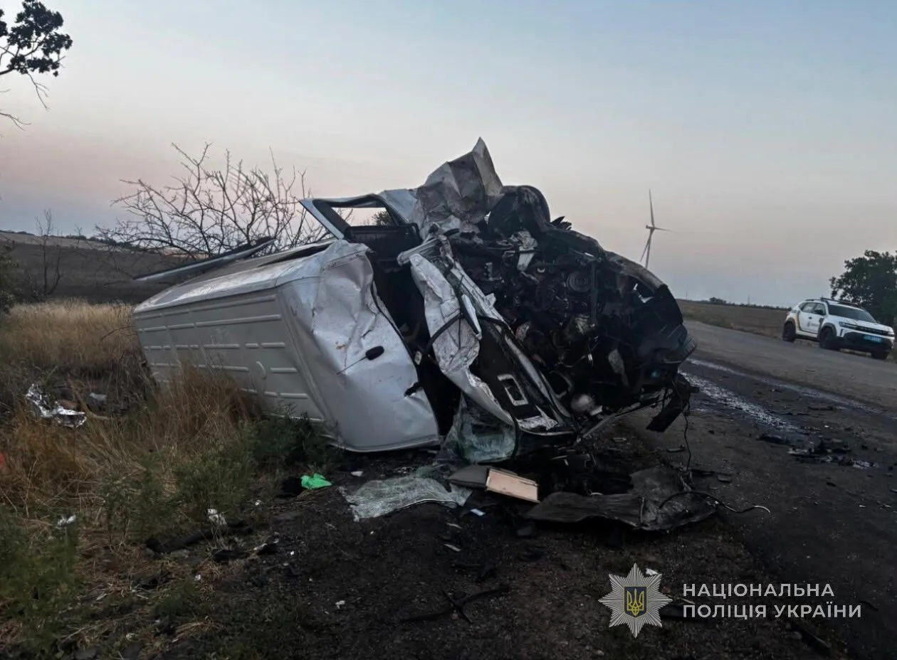 Наслідки ДТП в Одеській області.