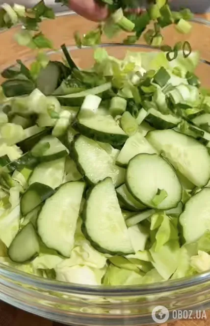 Легкий салат