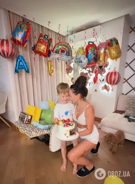 Сыну Саливанчук 1 сентября исполнилось 6 лет