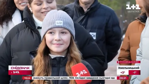 Вона розповіла, що хоче навчатися на медика