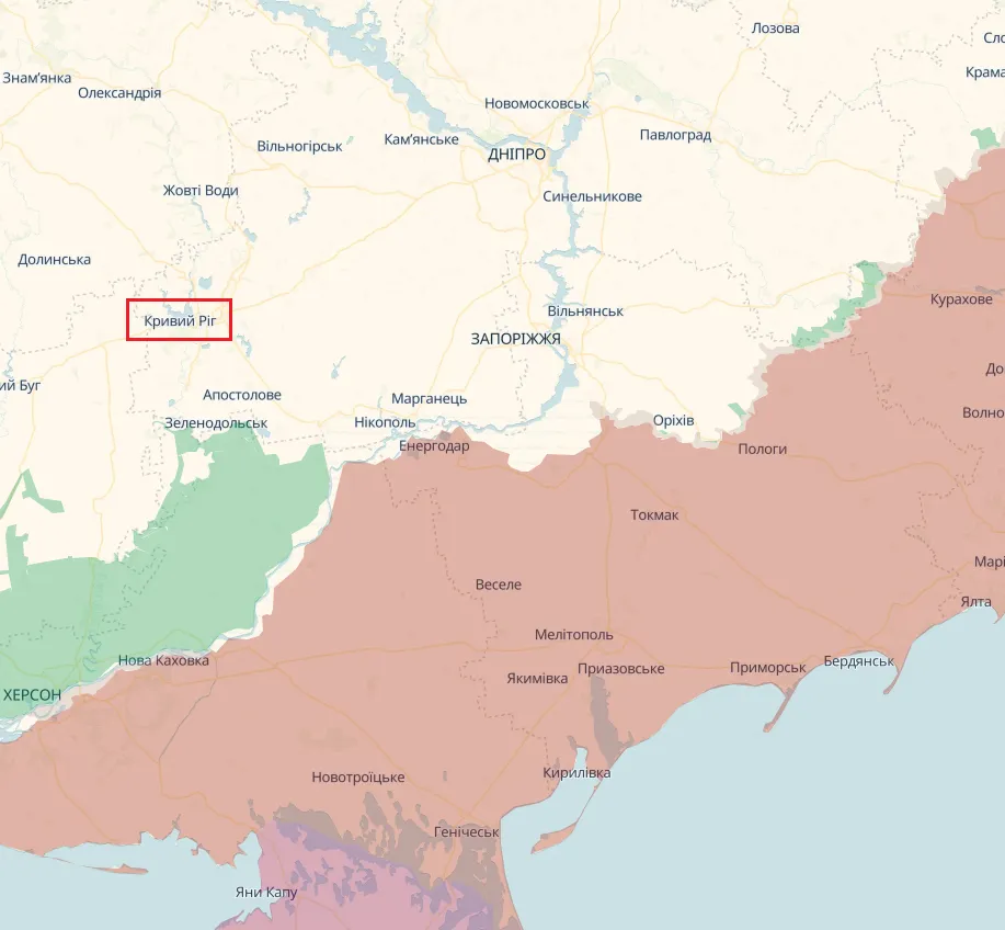 Росіяни атакували Кривий Ріг