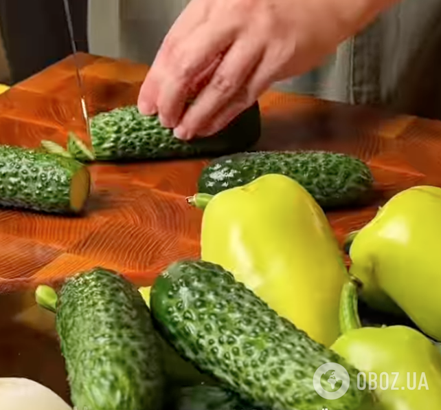 Овощи для закуски
