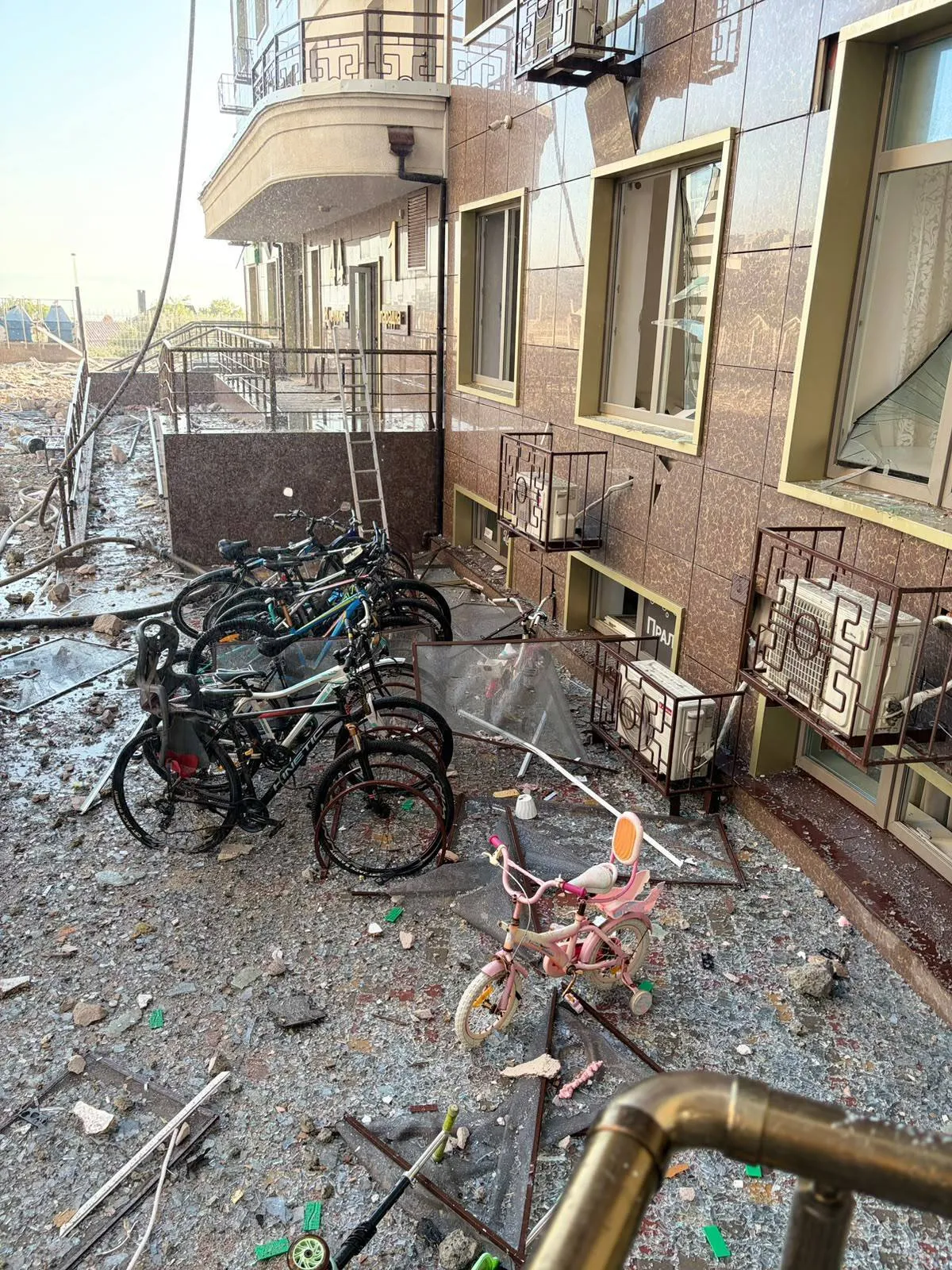 Наслідки удару по Одесі