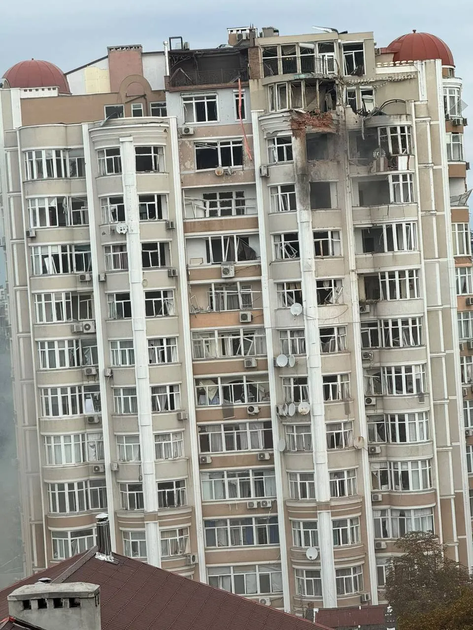 Последствия ударов войск РФ по Одессе