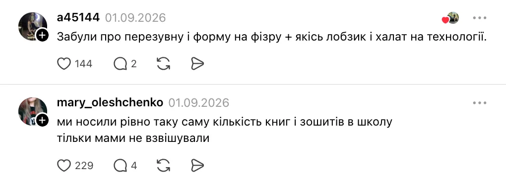 Сколько весит рюкзак школьника