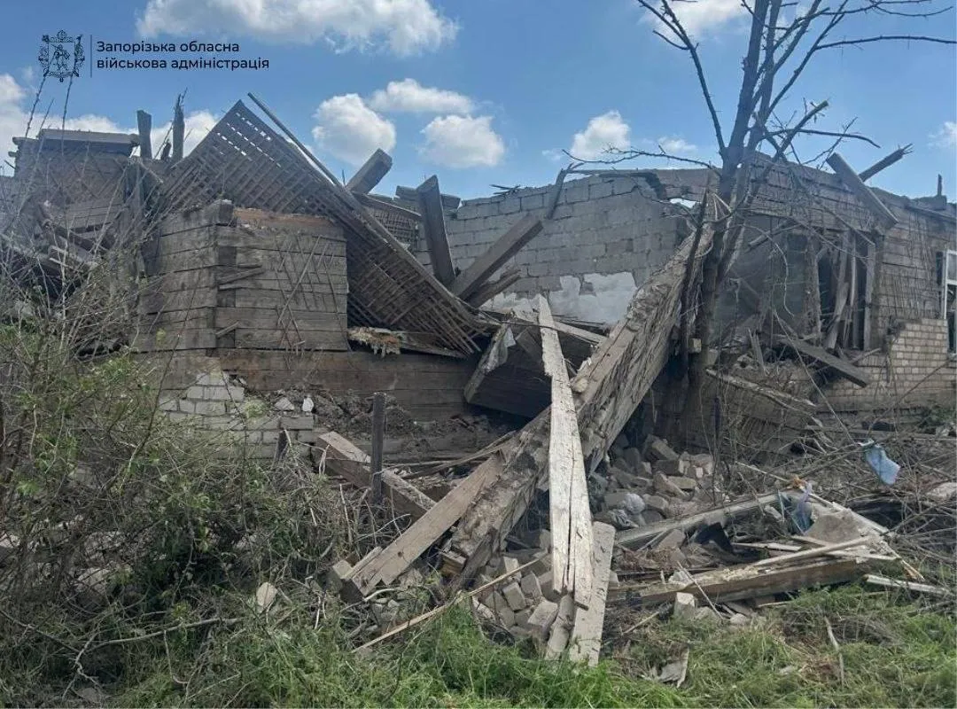 Ворог бив по Запорізькій області