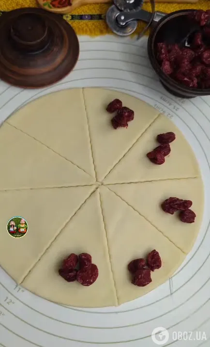 Выкладываем начинку