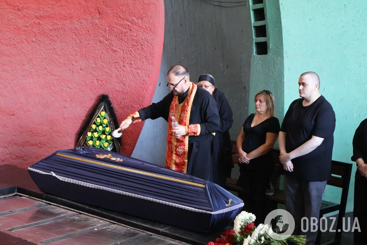 У Києві поховали добровольця, який загинув під Бахмутом