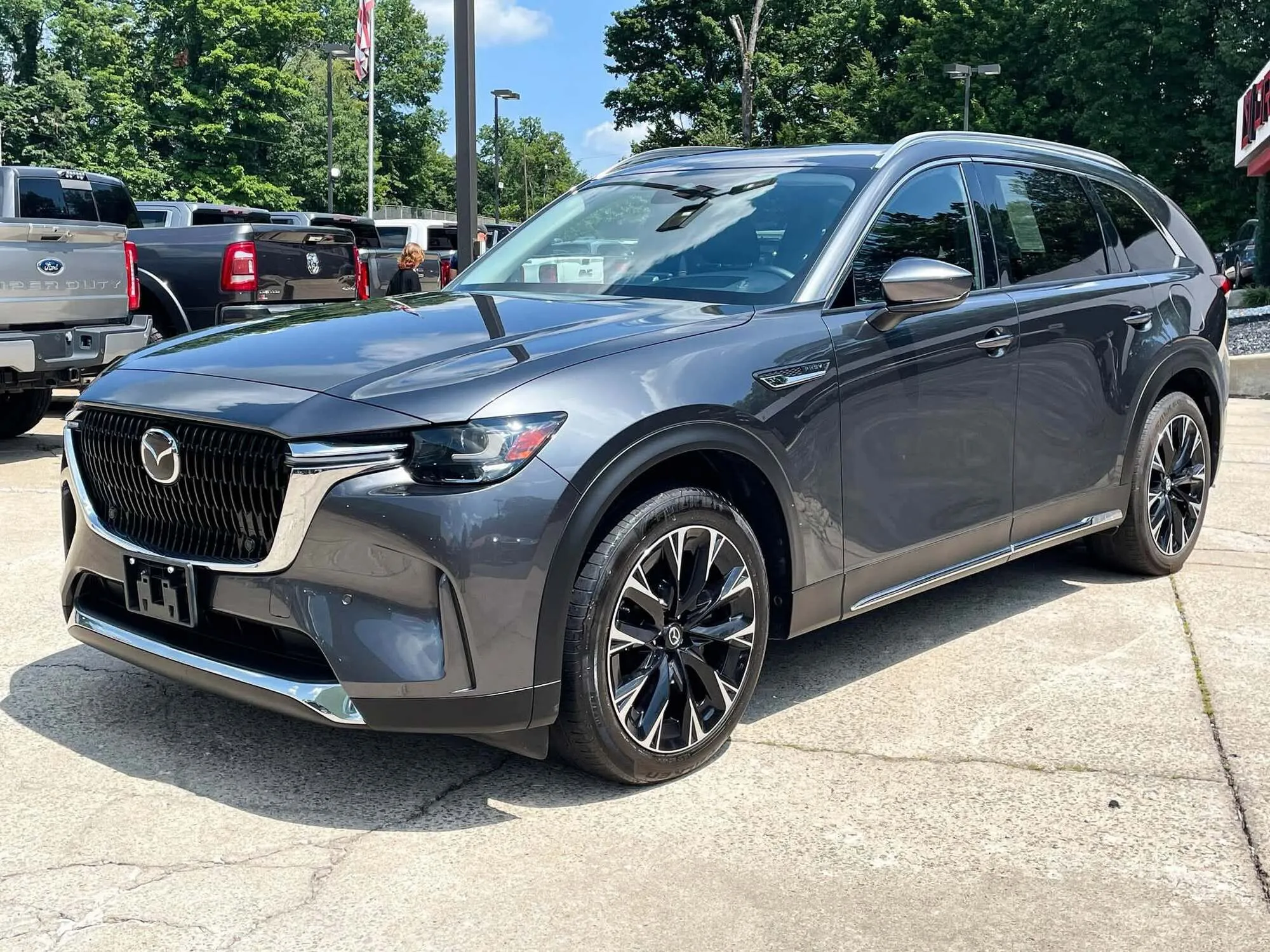 Mazda CX-90 Hybrid.