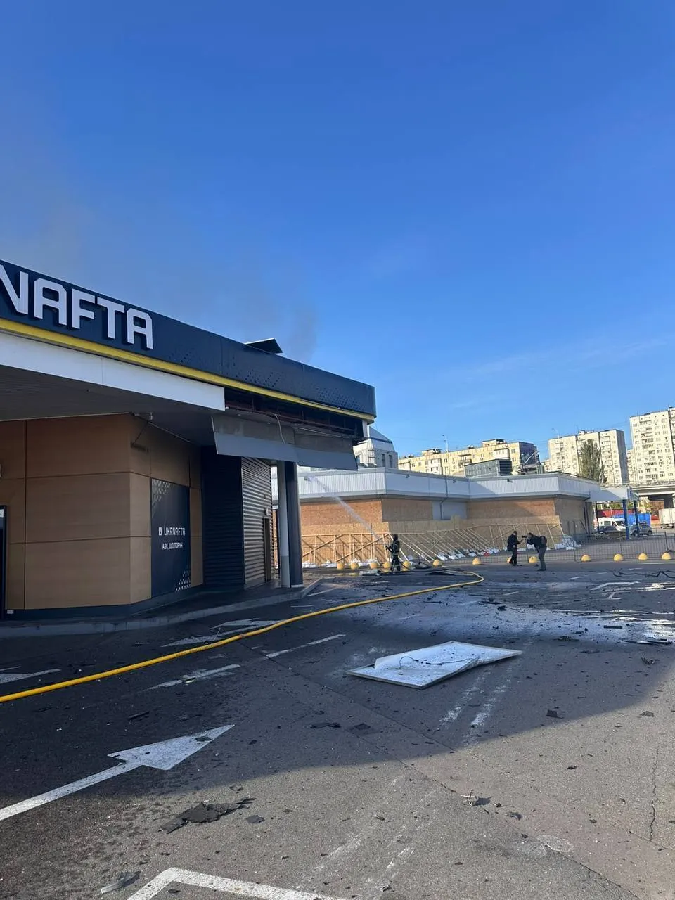 Наслідки атаки у Києві