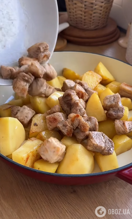Поєднуємо картоплю з м'ясом
