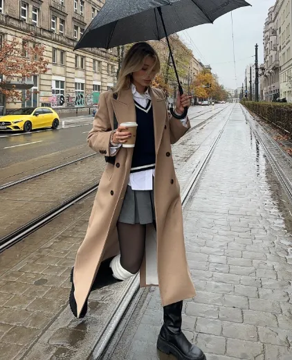 Осенний трендовый образ.