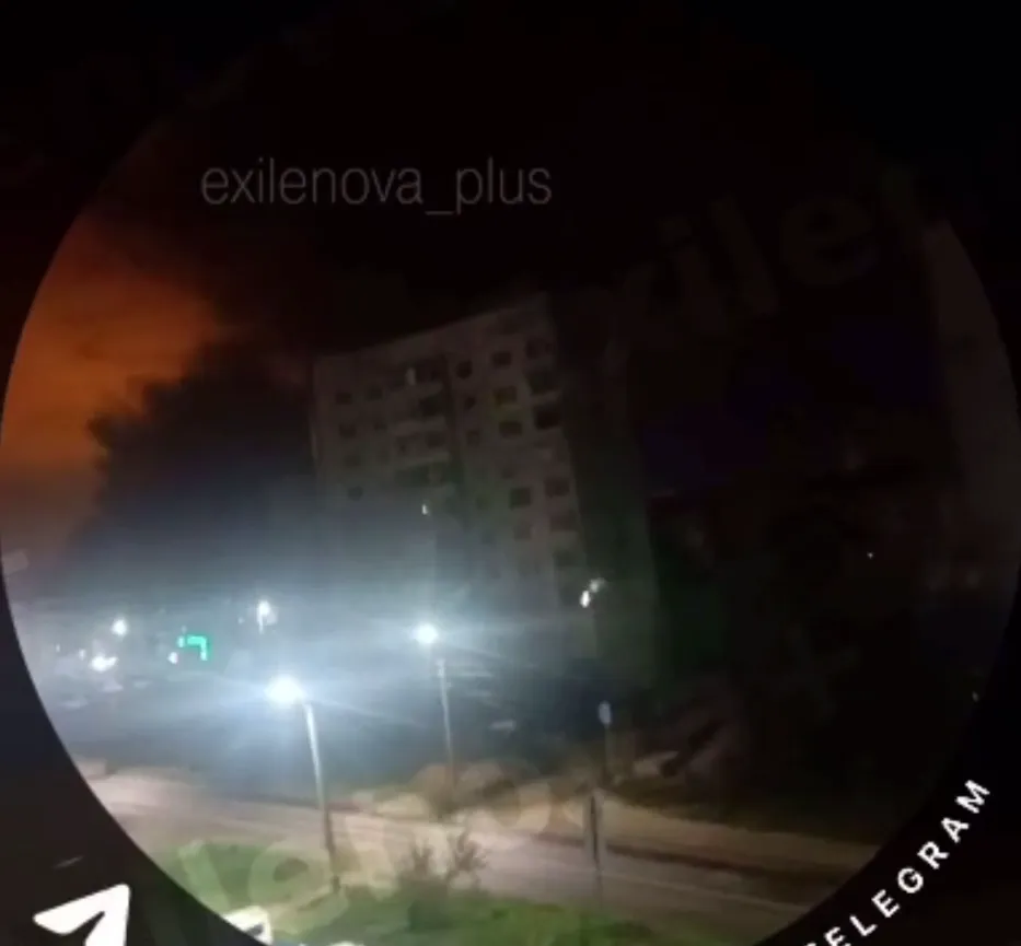 Пожар на Ярославском НПЗ.