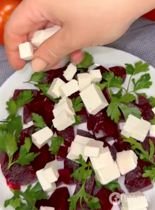 Вкусный салат из свеклы