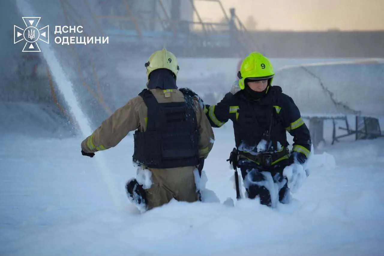 Последствия вражеской атаки в Одесской области.