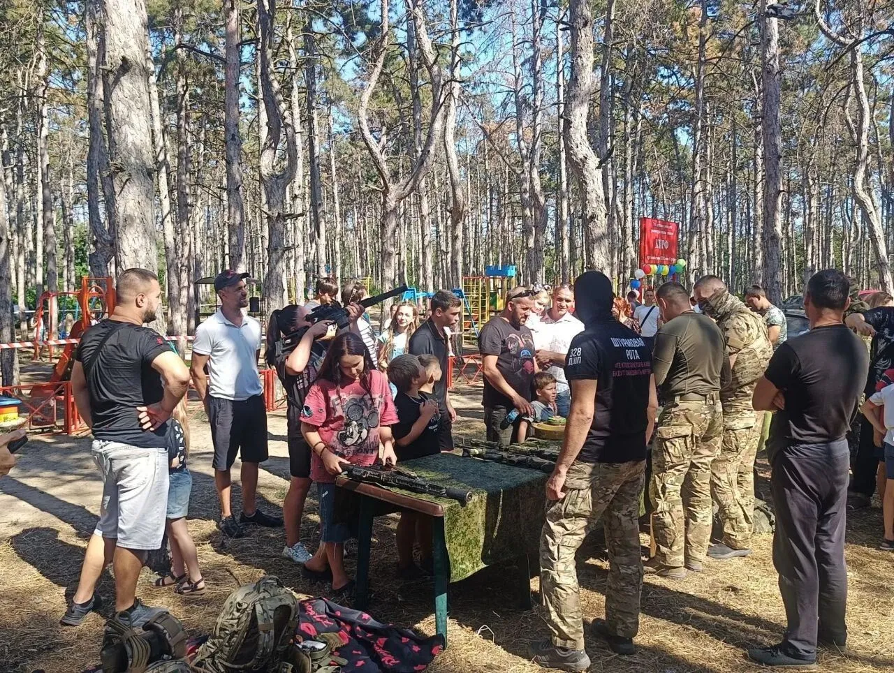"Розваги" для дітей в окупованому Мелітополі