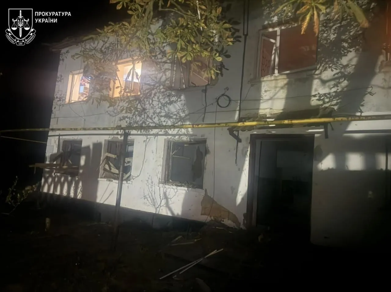 Последствия вражеской атаки в Одесской области.
