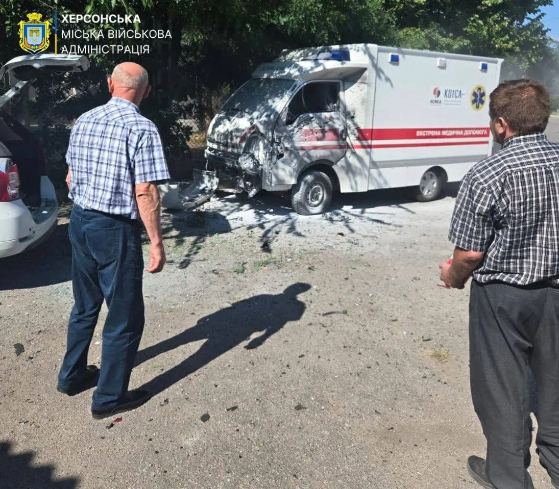 Атака РФ по лікарні в Херсоні 18 вересня
