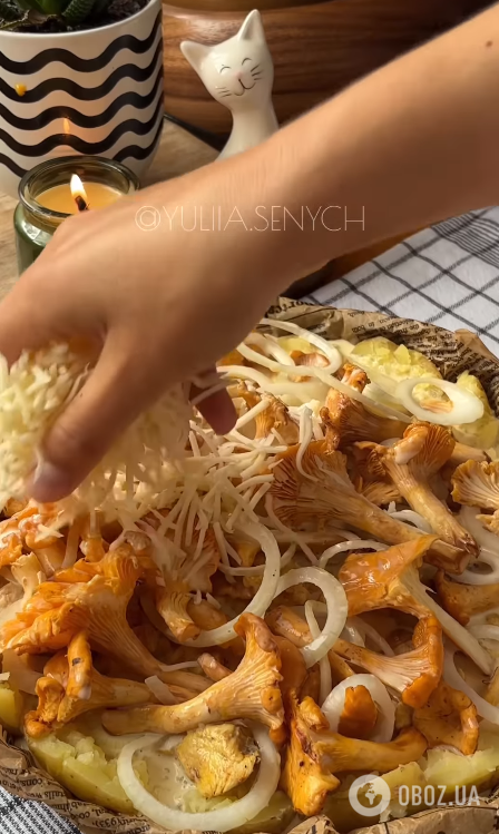 Добавляем сыр