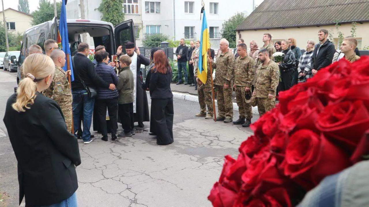 На Волыни простились с Героем Романом Григорьевым