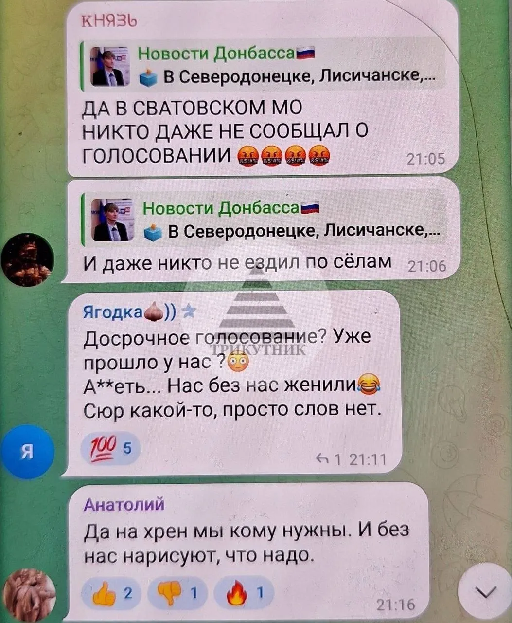 Комментарии жителей временно оккупированных территорий Украины под новостью о том, что они уже "проголосовали" на российских псевдовыборах