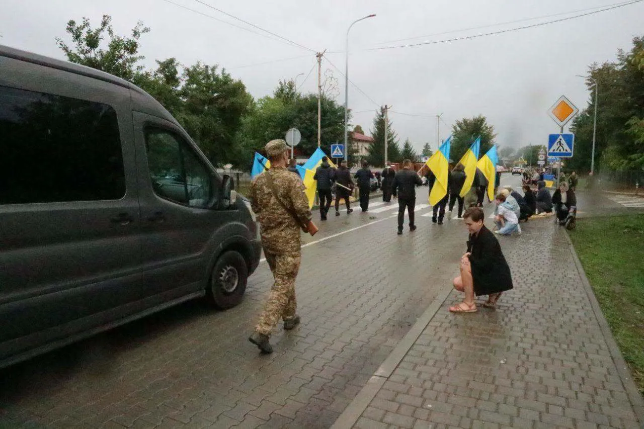 На Волыни простились с Героем Романом Григорьевым