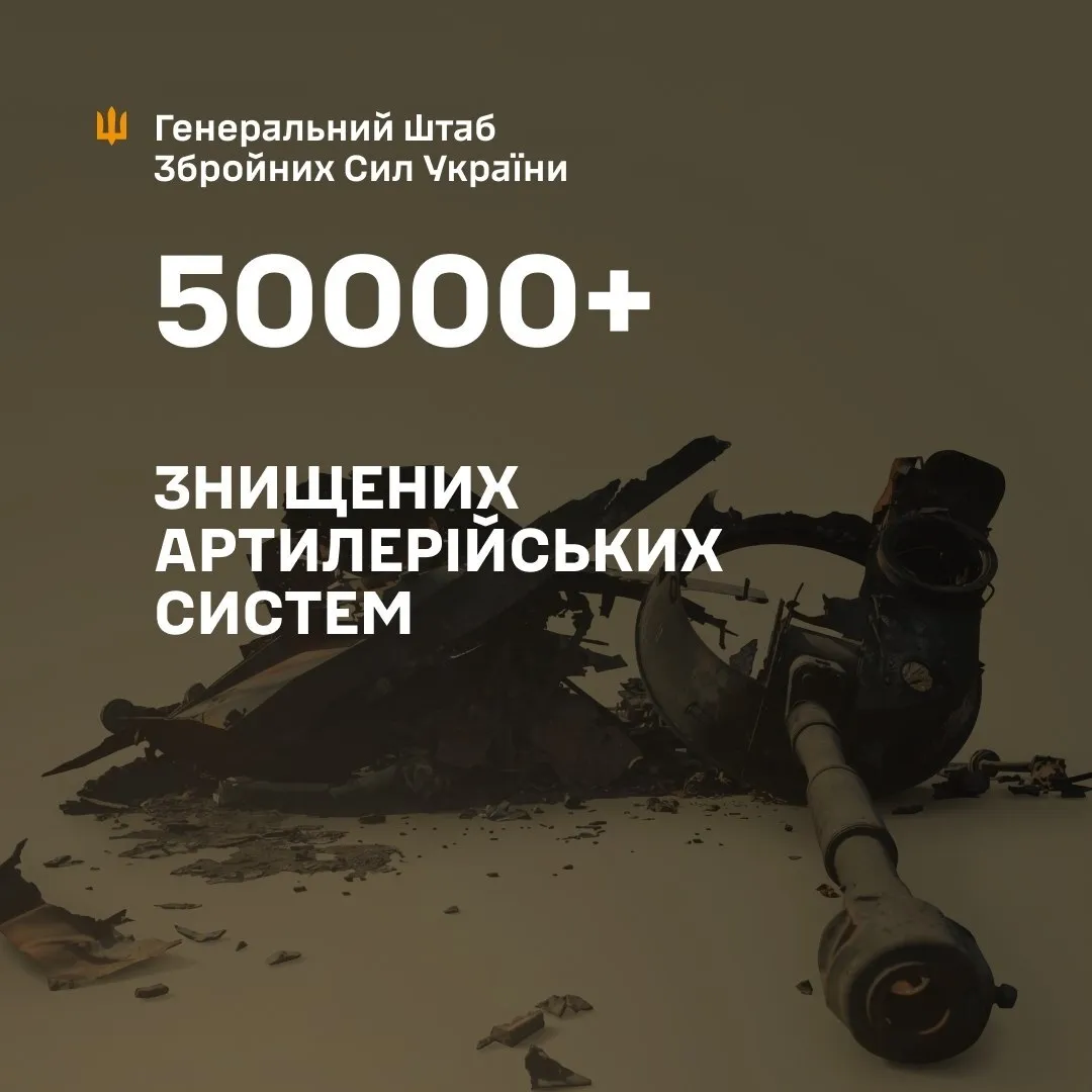 Ворог втратив величезну кількість артилерії