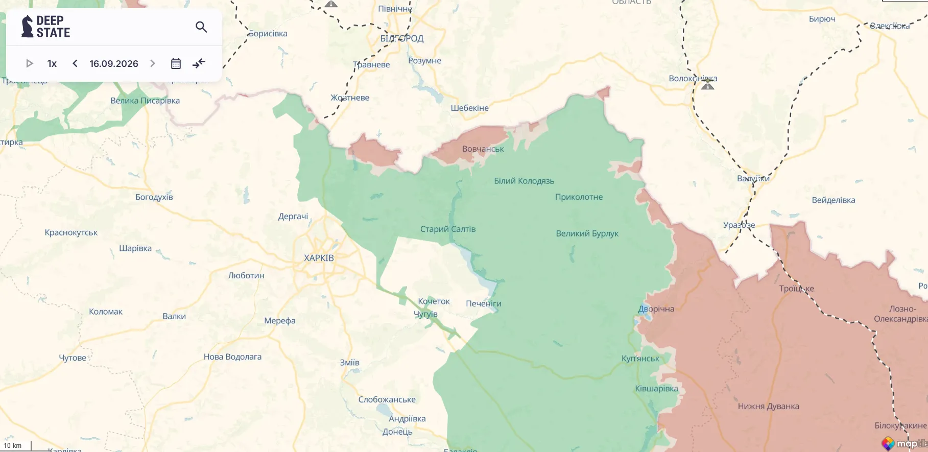 Південно-Слобожанський напрямок.