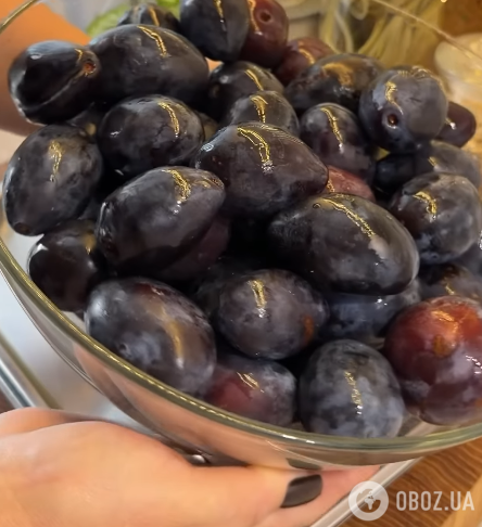 Сливи для приготування