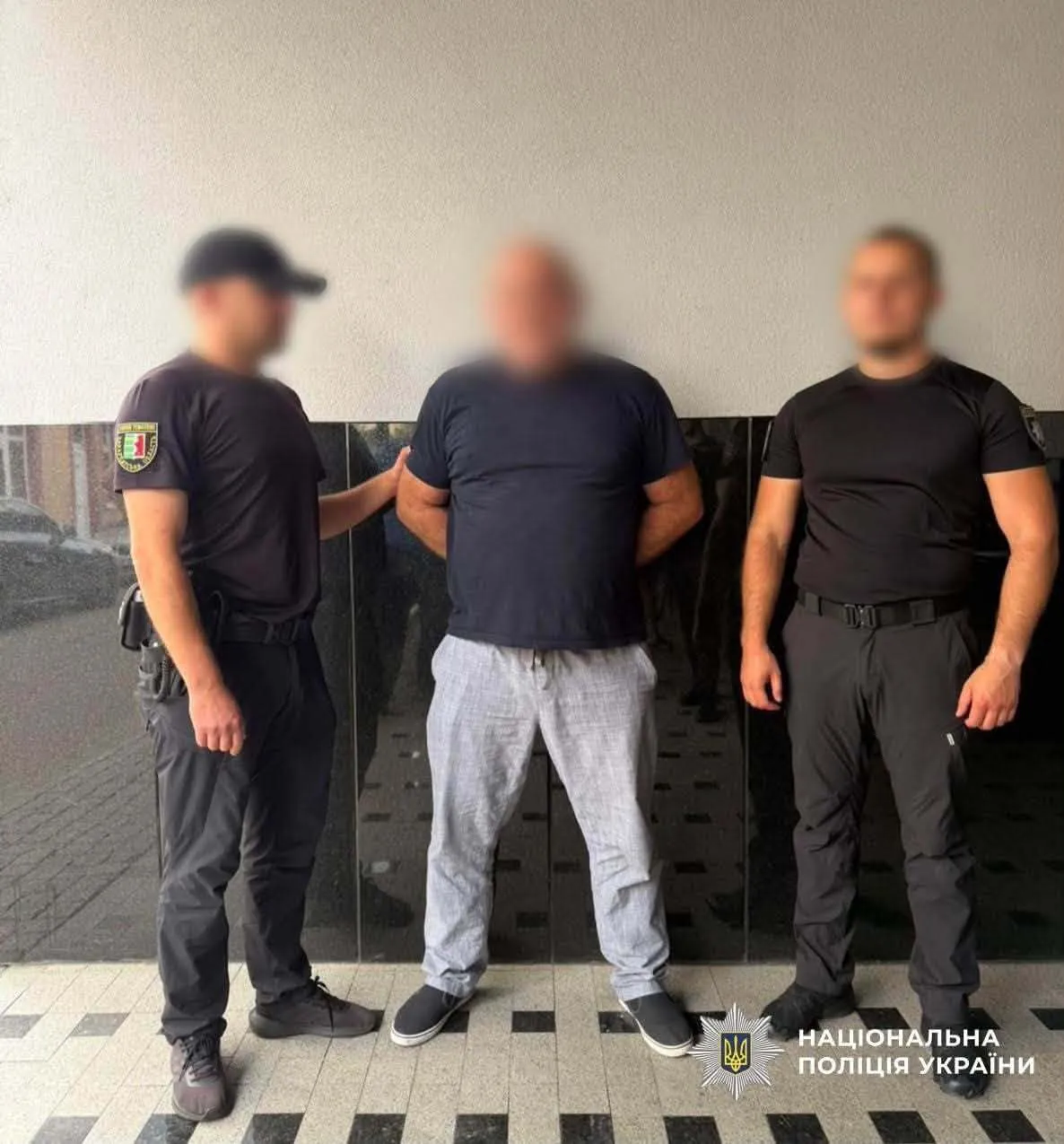 Задержание одного из джиперов.