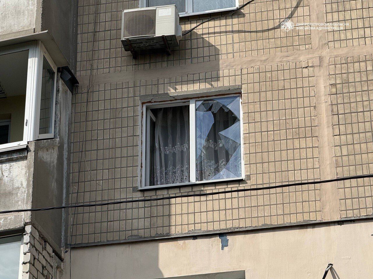 Последствия удара по Днепру