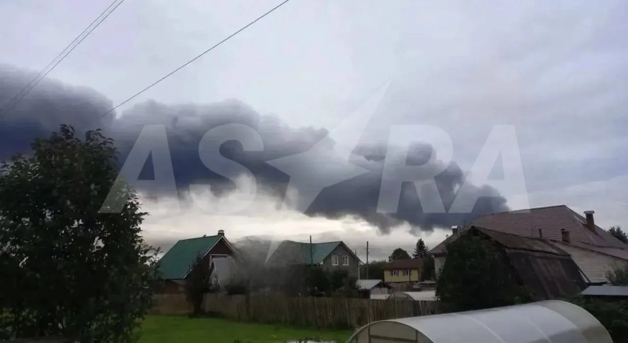 Пожежа на підприємстві в Пермі.