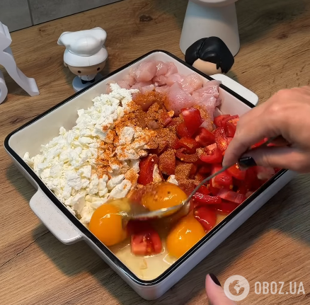 Выкладываем ингредиенты в форму