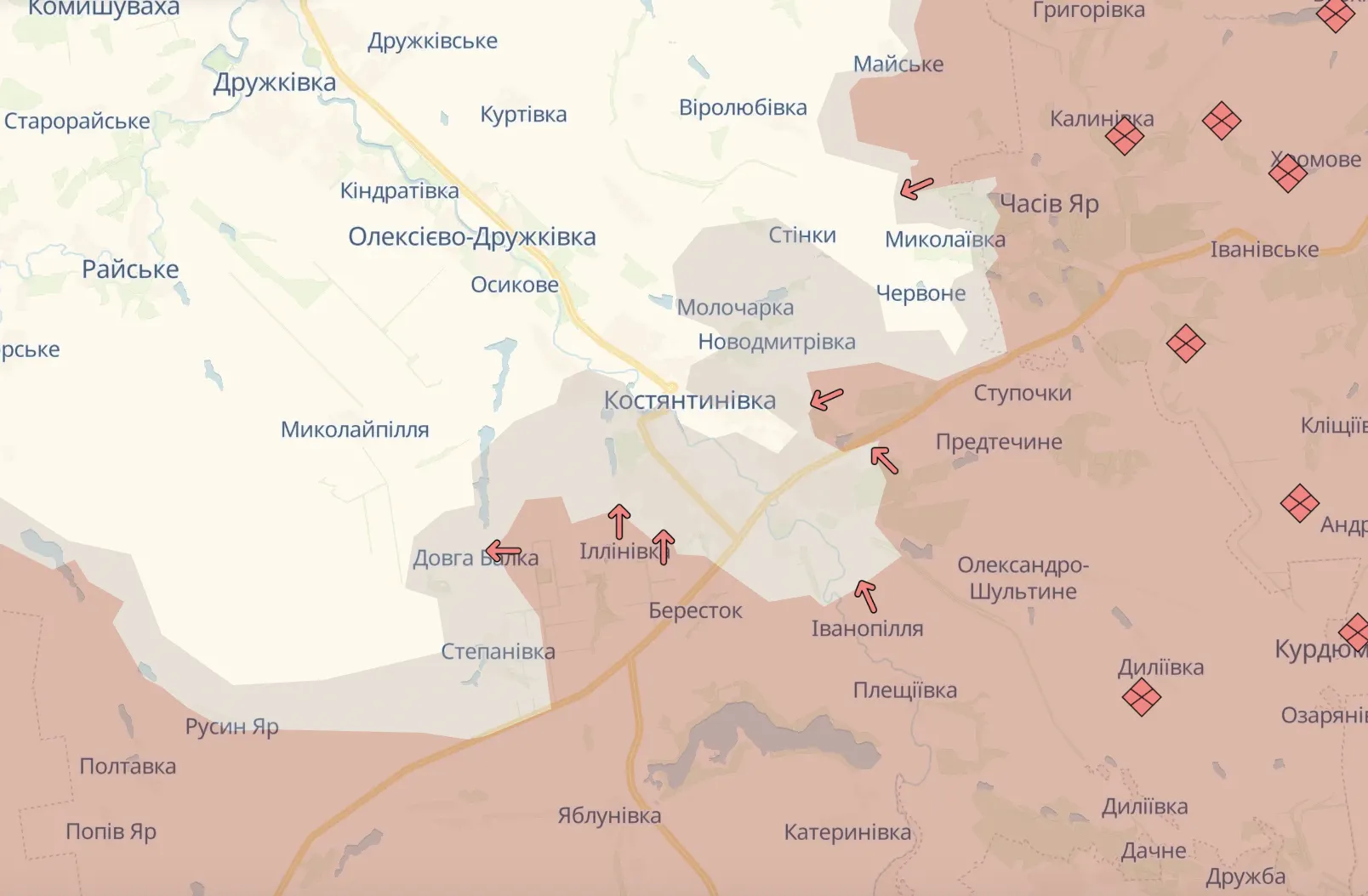 Константиновское направление.