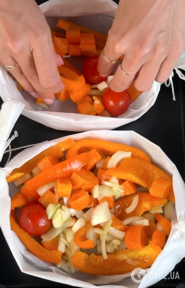 Овочі для страви