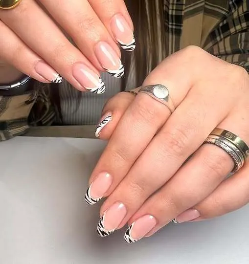 Френч "зебра".
