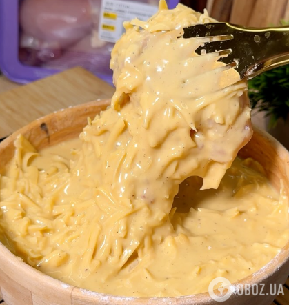 Занурюємо м'ясо в кляр