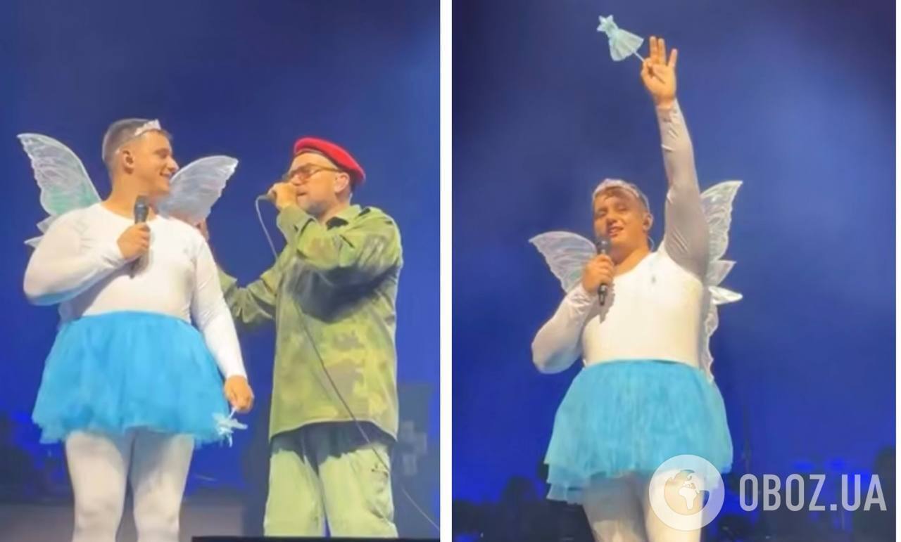 Украинец по имени Влад появился на концерте Gorillaz