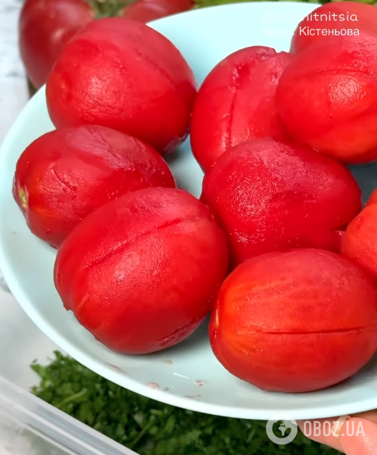 Помидоры для закуски