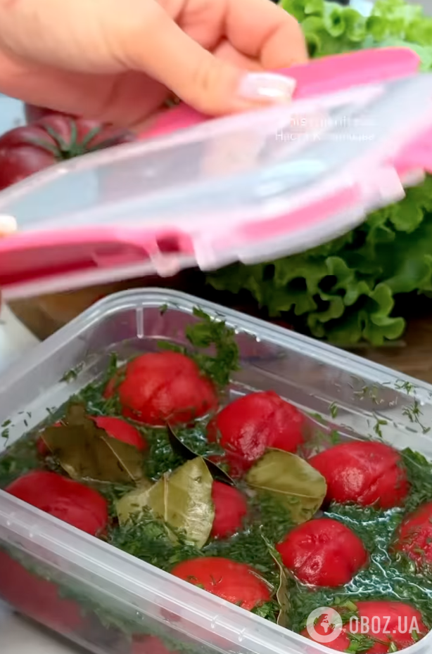 Маринад для овощей