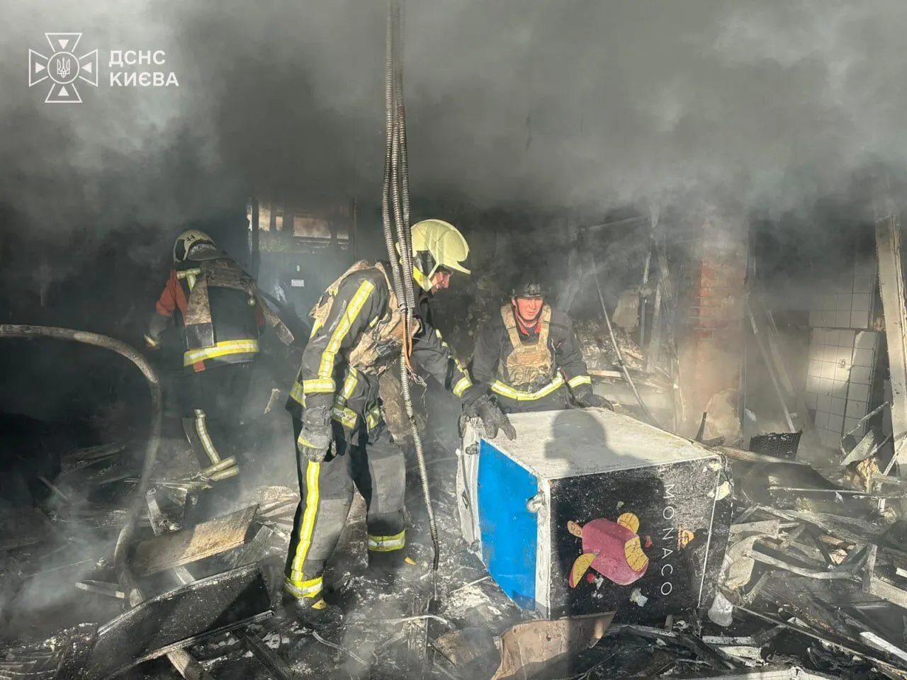 Наслідки ударів по Києву