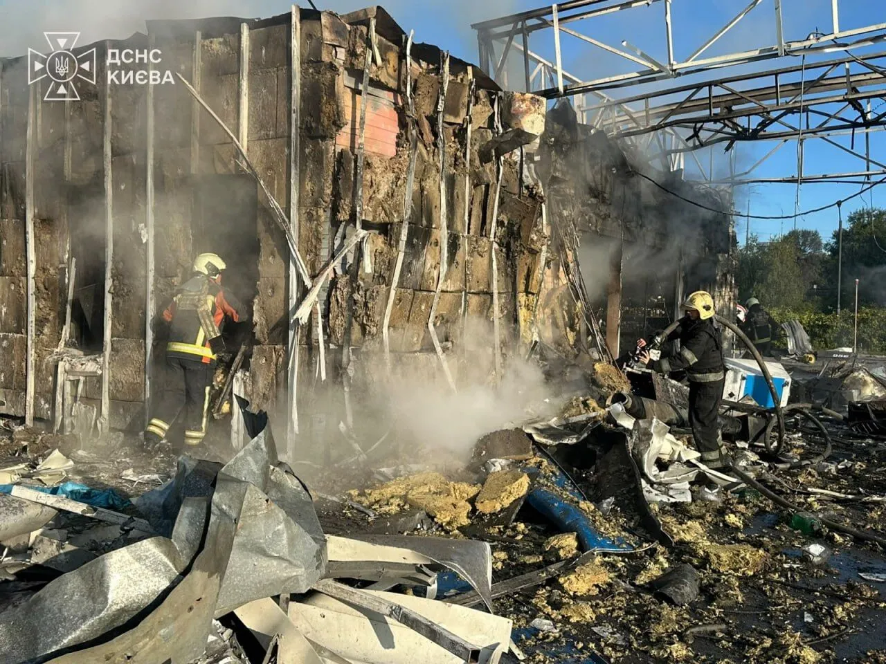 Наслідки ударів по Києву