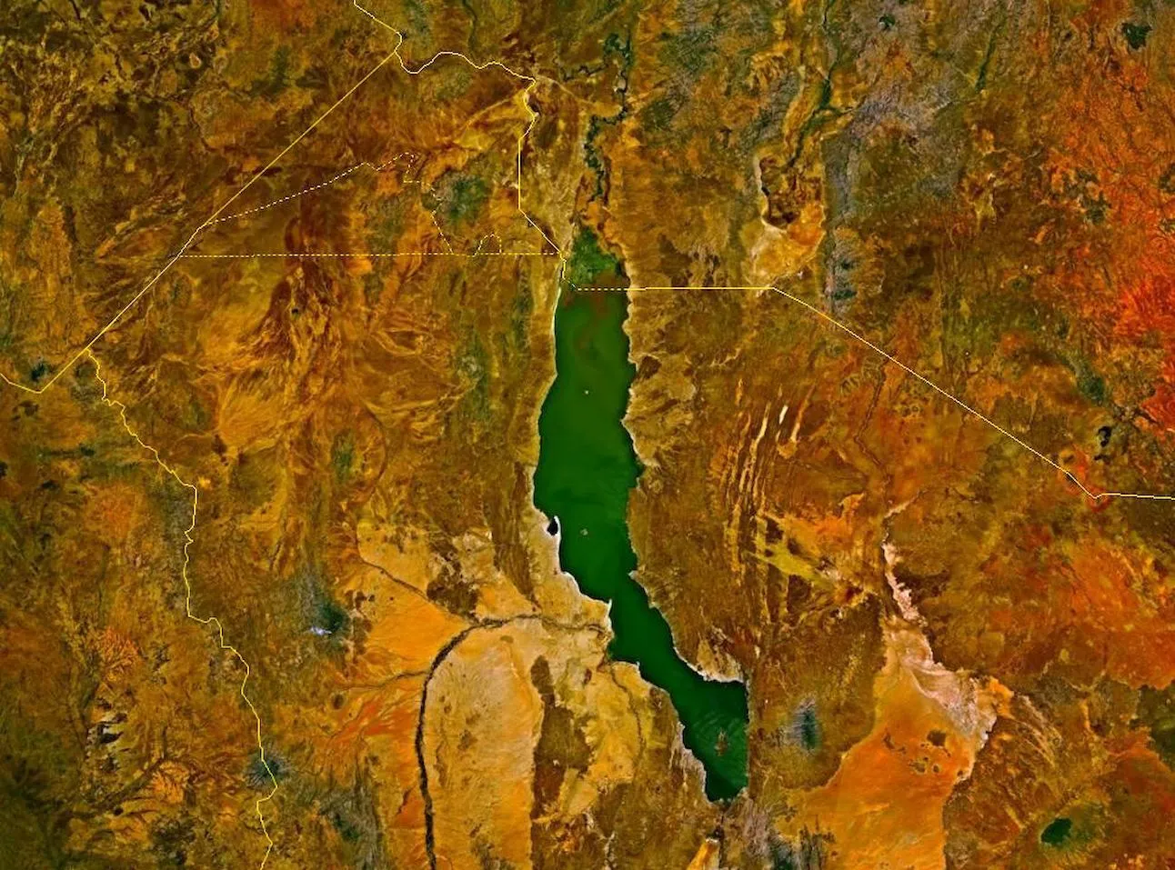 Озеро Туркана.