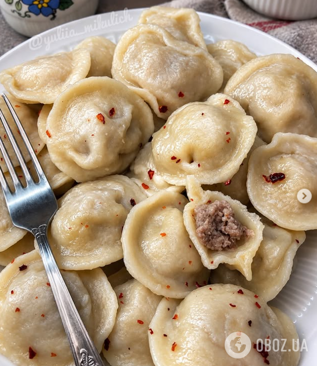 Готові пельмені