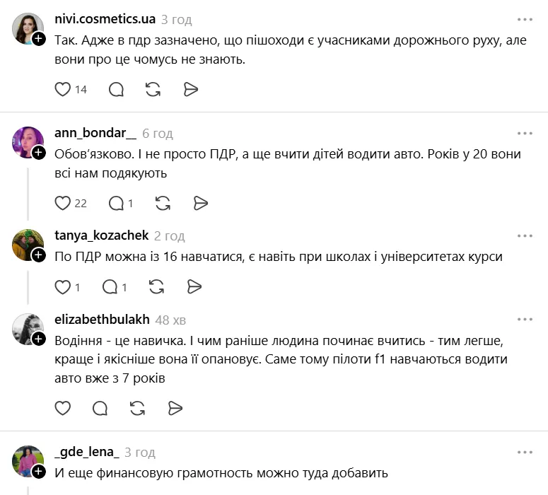 ПДР назвали таким же необходимым предметом, как и финансовая грамотность.