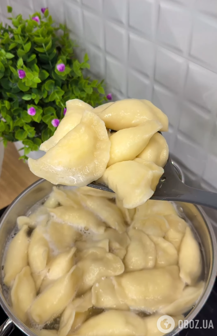 Готові вареники