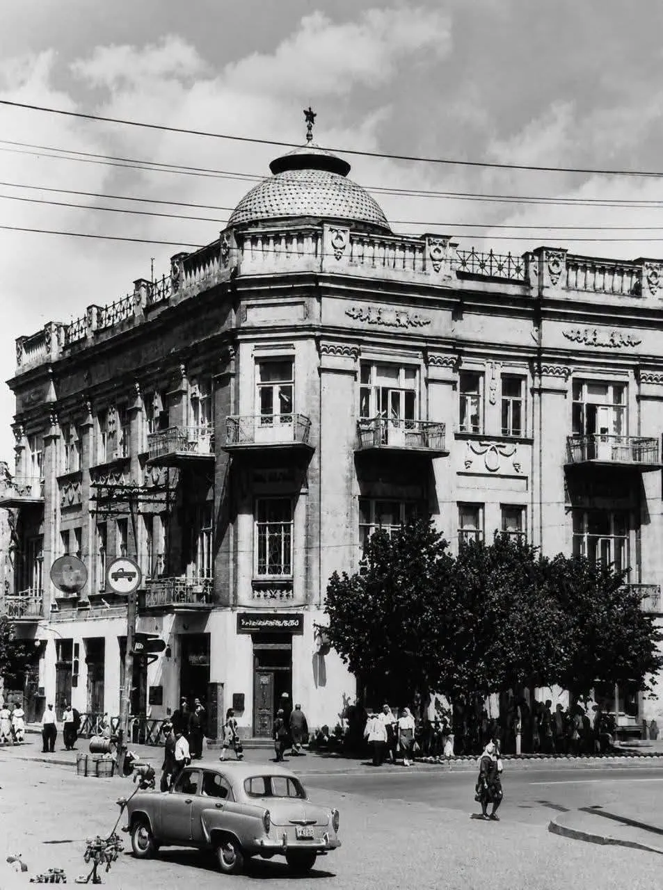 Дом Цибульских в 1958 году.