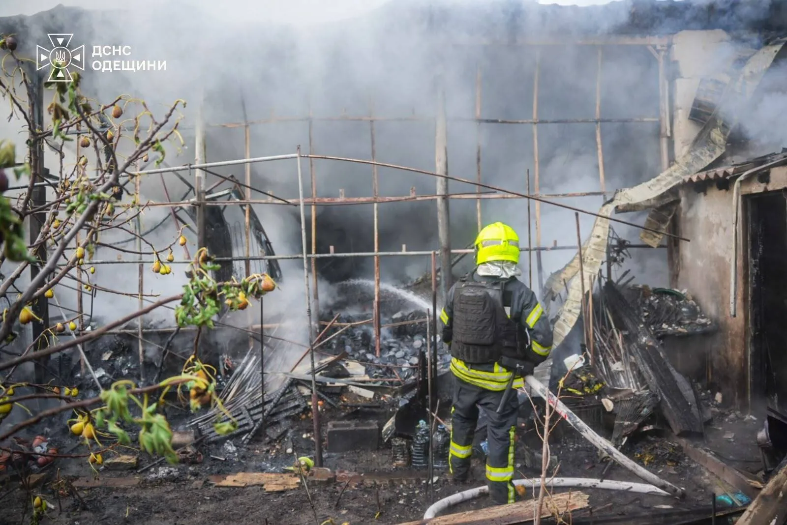 Наслідки ударів військ РФ на Одещині